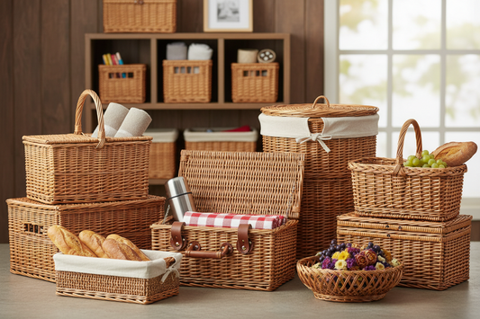 Guide complet du panier en osier : usages, styles et choix