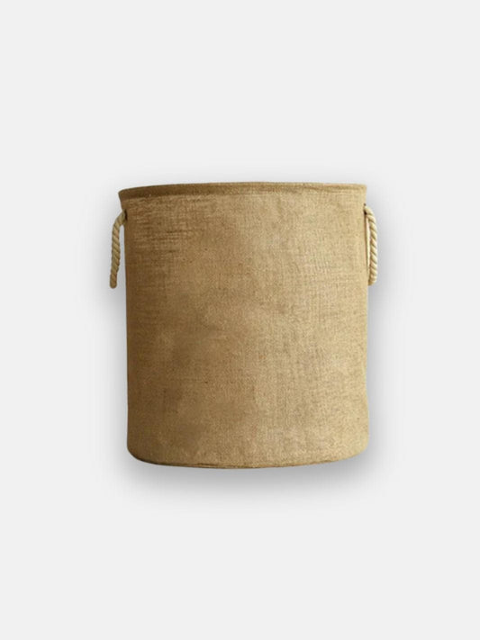 Grand panier à linge rond