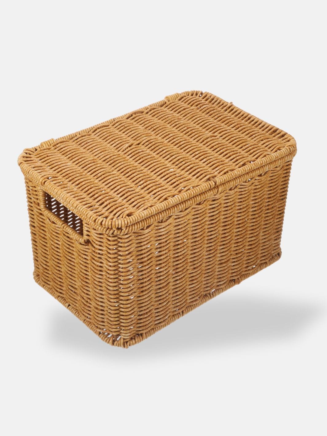 Panier osier avec couvercle 29x19 cm