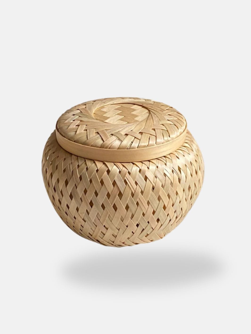 Petit panier léger en osier 12x9 cm