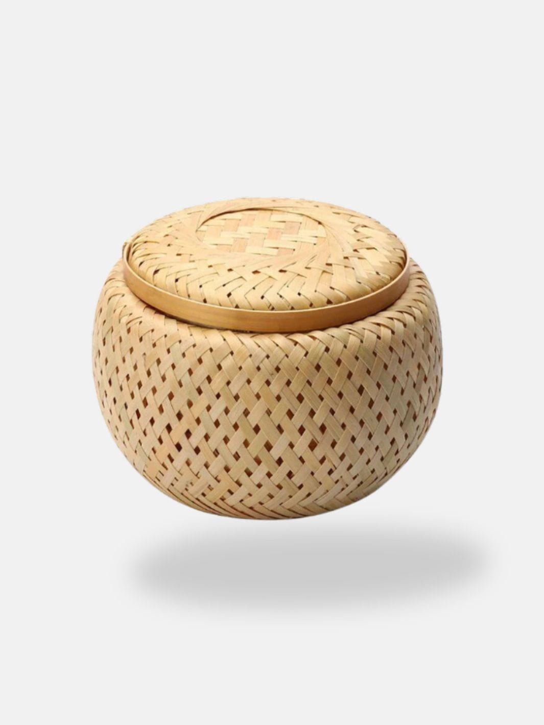 Petit panier léger en osier 15x10 cm