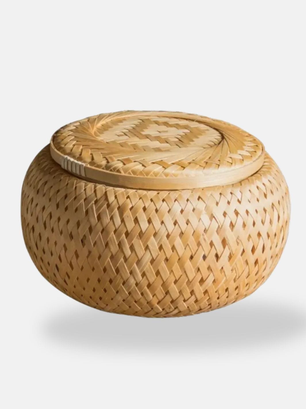 Petit panier léger en osier 22x12 cm