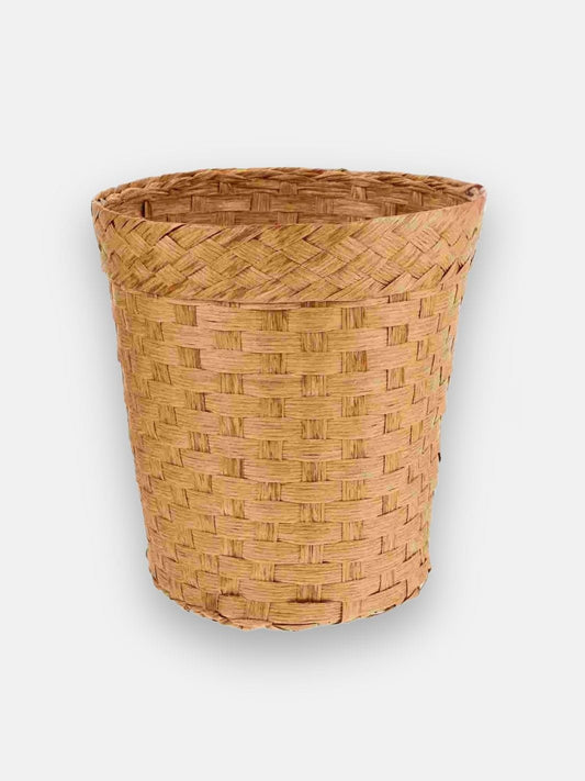 Poubelle en osier